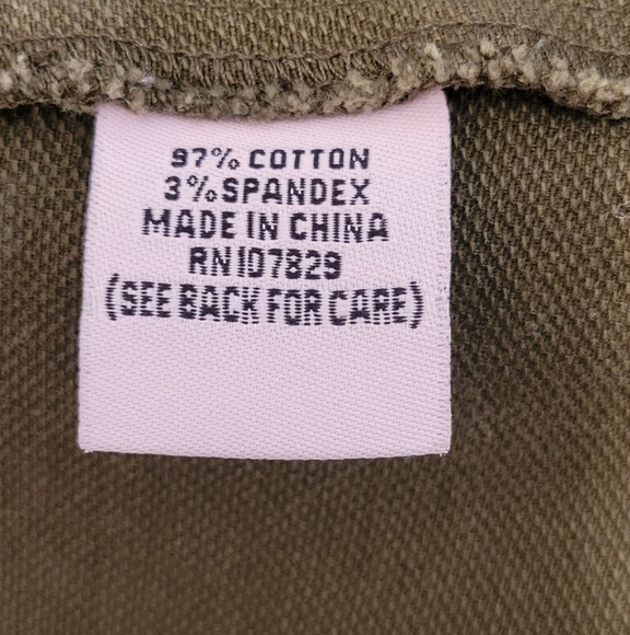 Women's Sashimi Army Green Blazer Jacket Size Medium - Picture 6 of 6